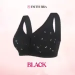 Faith Bra - Designed for Senior - Front Closure Cotton Bra