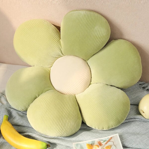 Flower Shaped Stuffed Pillow