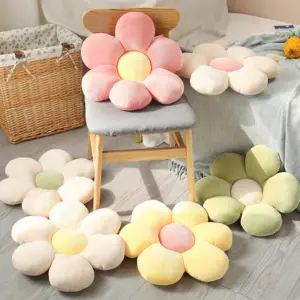 Flower Shaped Stuffed Pillow