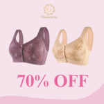 Glamorette - LAST DAY SALE 80% - Cotton Front Closure Bra