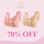 Glamorette - LAST DAY SALE 80% - Cotton Front Closure Bra