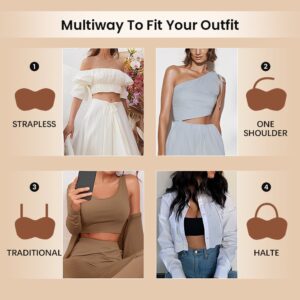 Glowflip – Non-Slip Multi-Way Strapless Bra