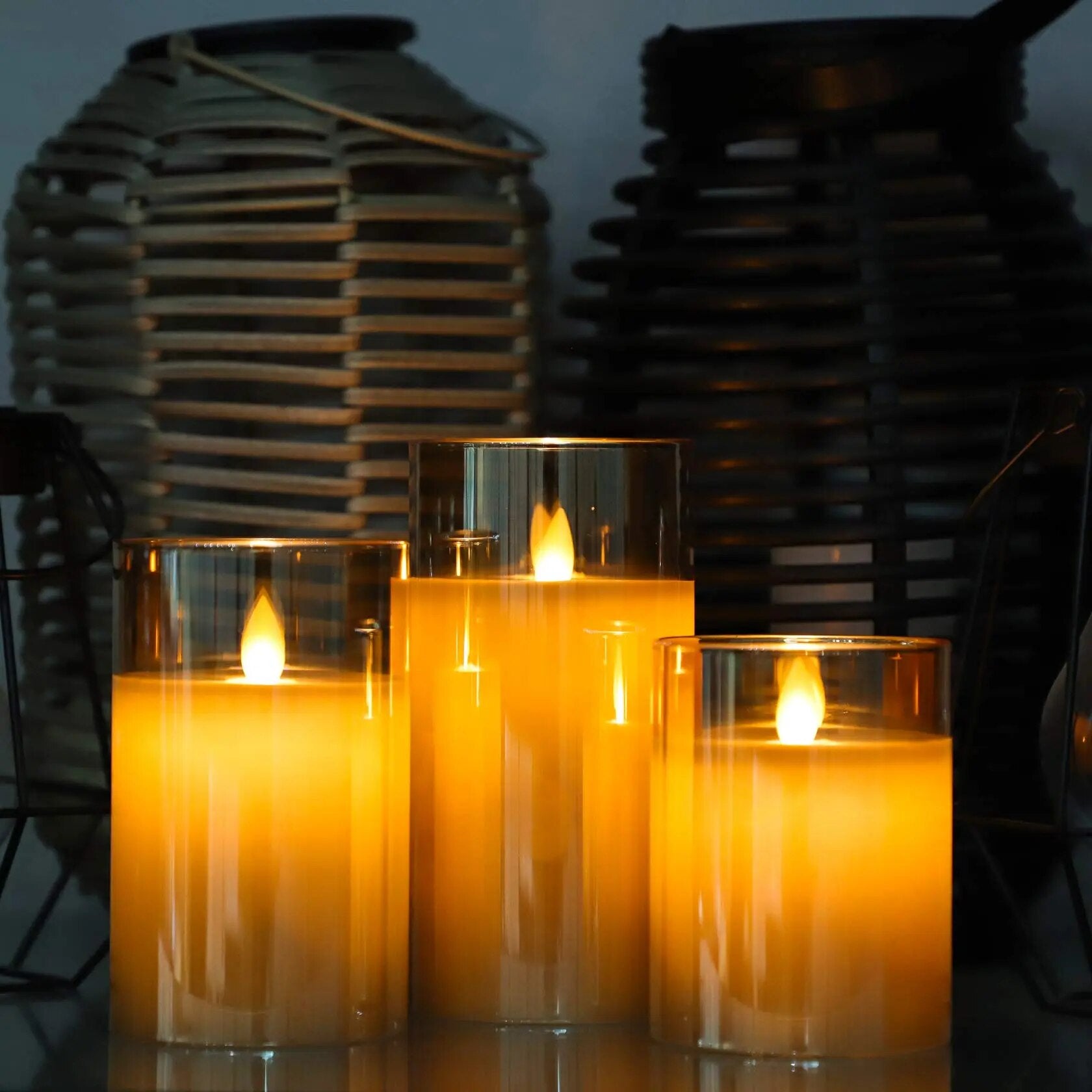 Glowlabo Flameless Candle Set