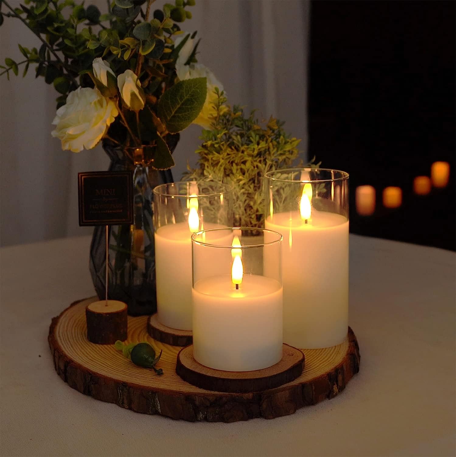 Glowlabo Flameless Candle Set