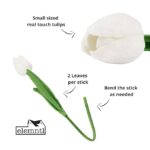 growhabity - UV Resistant Lifelike Artificial Tulips Flowers