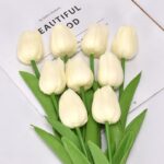 growhabity - UV Resistant Lifelike Artificial Tulips Flowers