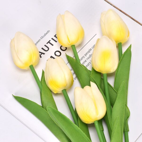 growhabity - UV Resistant Lifelike Artificial Tulips Flowers