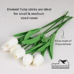 growhabity - UV Resistant Lifelike Artificial Tulips Flowers