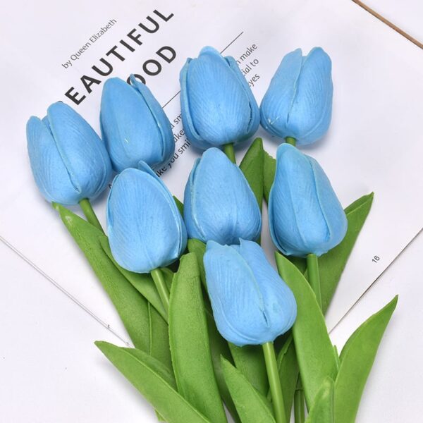 growhabity - UV Resistant Lifelike Artificial Tulips Flowers