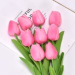 growhabity - UV Resistant Lifelike Artificial Tulips Flowers