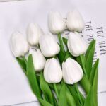 growhabity - UV Resistant Lifelike Artificial Tulips Flowers