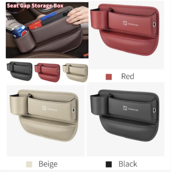 HOT SALE 50% OFF - Car leather cup holder gap bag