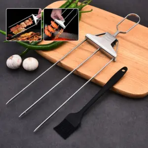 HOT SALE 70%OFF - 3 Way Grill Skewers (Size: 3.6''x14.7'')