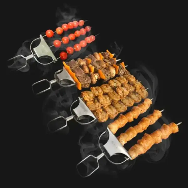 HOT SALE 70%OFF - 3 Way Grill Skewers (Size: 3.6''x14.7'')