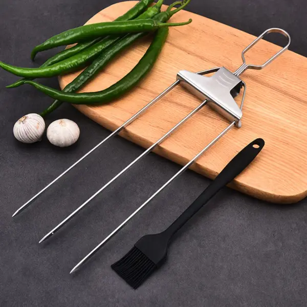 HOT SALE 70%OFF - 3 Way Grill Skewers (Size: 3.6''x14.7'')