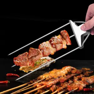 HOT SALE 70%OFF – 3 Way Grill Skewers (Size: 3.6”x14.7”)