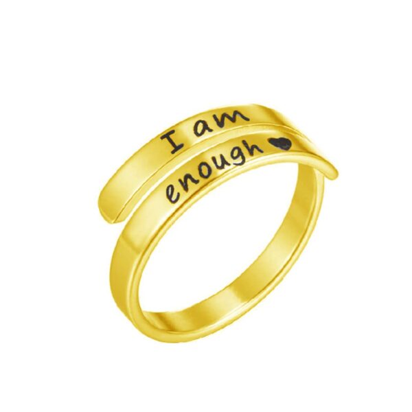 I Am Enough Ring