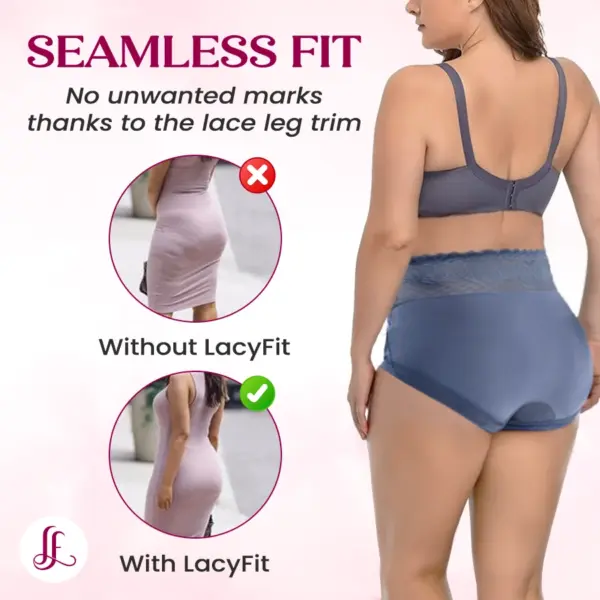 LacyFit - Silky Comfort High Waist Hiplift Panties