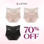 LacyFit - Silky Comfort High Waist Hiplift Panties