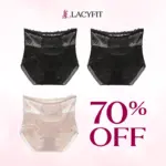 LacyFit - Silky Comfort High Waist Hiplift Panties