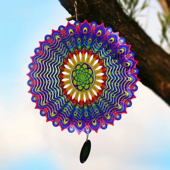 (Last Day 70% OFF ) Stainless Steel Wind Spinner - Stunning 3D Effect