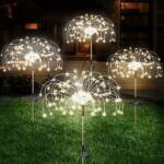 Last Day GET 70% OFF- Waterproof Solar Garden Fireworks Lamp