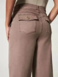 LAST DAY SALE 50% OFF - Tummy Control Twill Cropped Wide Leg Pant