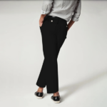 LAST DAY SALE 50% OFF - Tummy Control Twill Cropped Wide Leg Pant