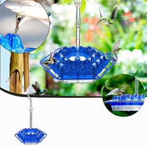 (Last Day Sale-50% OFF) Mary’s Hummingbird Feeder With Perch And Built-in Ant Moat