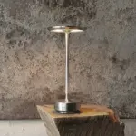 LED Electroplated Metal Table Lamp