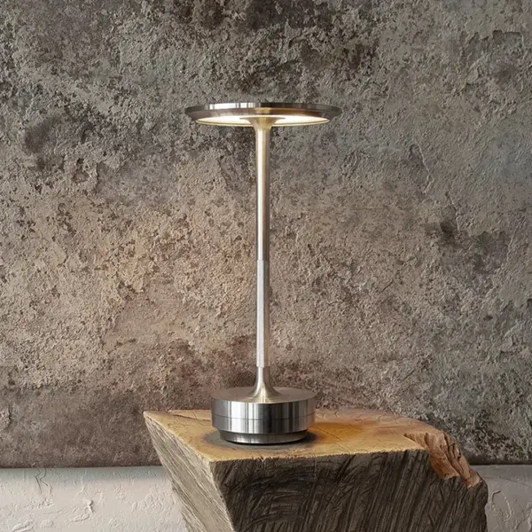 LED Electroplated Metal Table Lamp