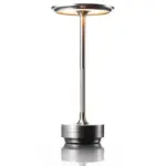 LED Electroplated Metal Table Lamp