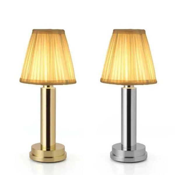 LED Silk Metal Table Lamp