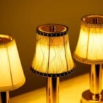 LED Silk Metal Table Lamp