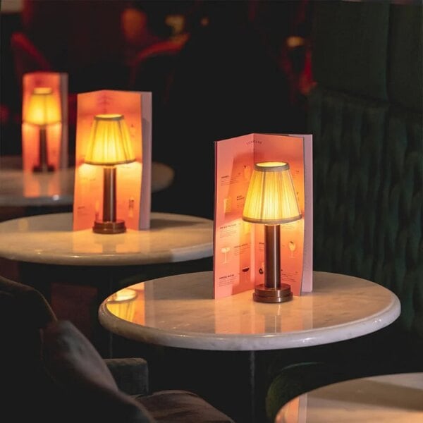 LED Silk Metal Table Lamp