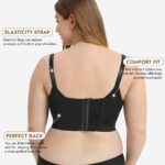 LilySure Push-Up Back Smoothing Bra - Black+Beige (Buy 1 Get 1 Free)