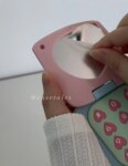 Limited 3D Retro Vintage Stars 520 Calling Keyboard Flip Phone Cover Mini Mirror Silicone Case