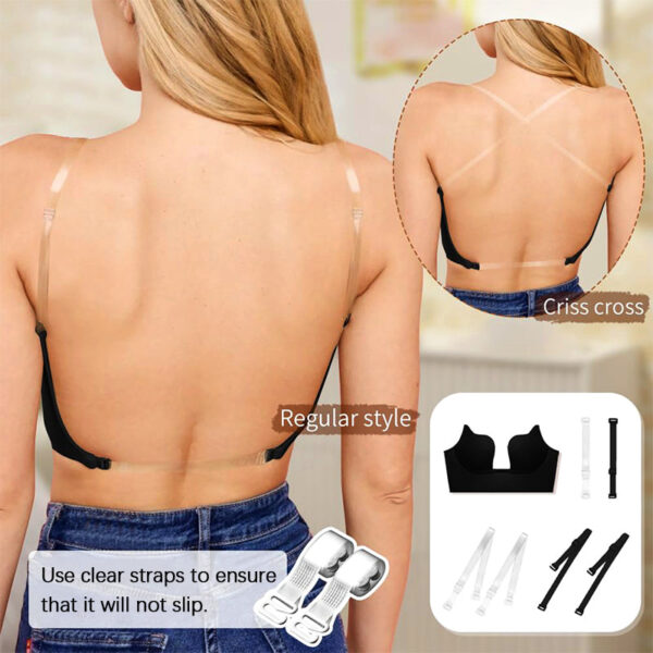 Low Back Secret Plunge Bra