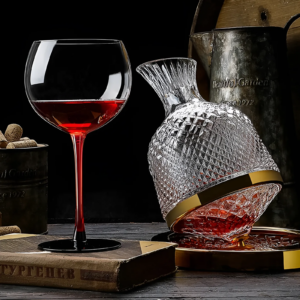 Lusamoon 360 Rotating Wine Decanter