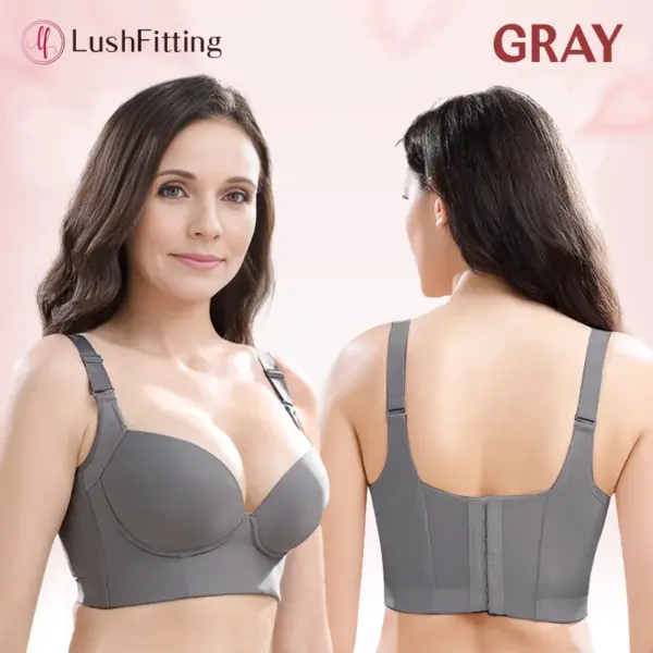 LushFitting - Deep Cup Full Coverage Bra - LAST DAY SALE 70% OFF