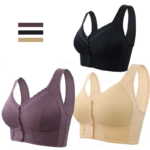 Mother Day's Limited Sale Buy 1 Get 3 Packs - 2024 New Front Closure Breathable Bra for Seniors