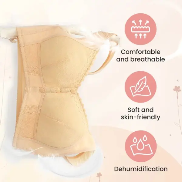 Mother Day's Limited Sale Buy 1 Get 3 Packs - 2024 New Front Closure Breathable Bra for Seniors