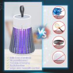 Mozz Guard - Portable Bug Zapper for Indoors Outdoor Fly Zapper Mosquito Trap