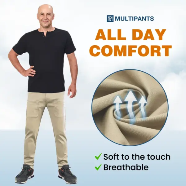 MultiPants - High Stretch Multi-pocket Durable Cargo Pants