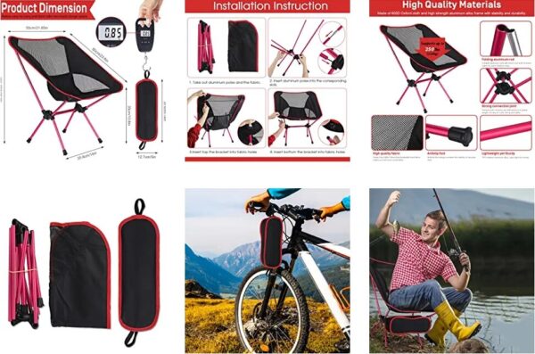 PACKSEAT - PORTABLE BACKPACK CHAIR