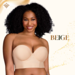 Peachy Charm - Low Back Strapless Bra