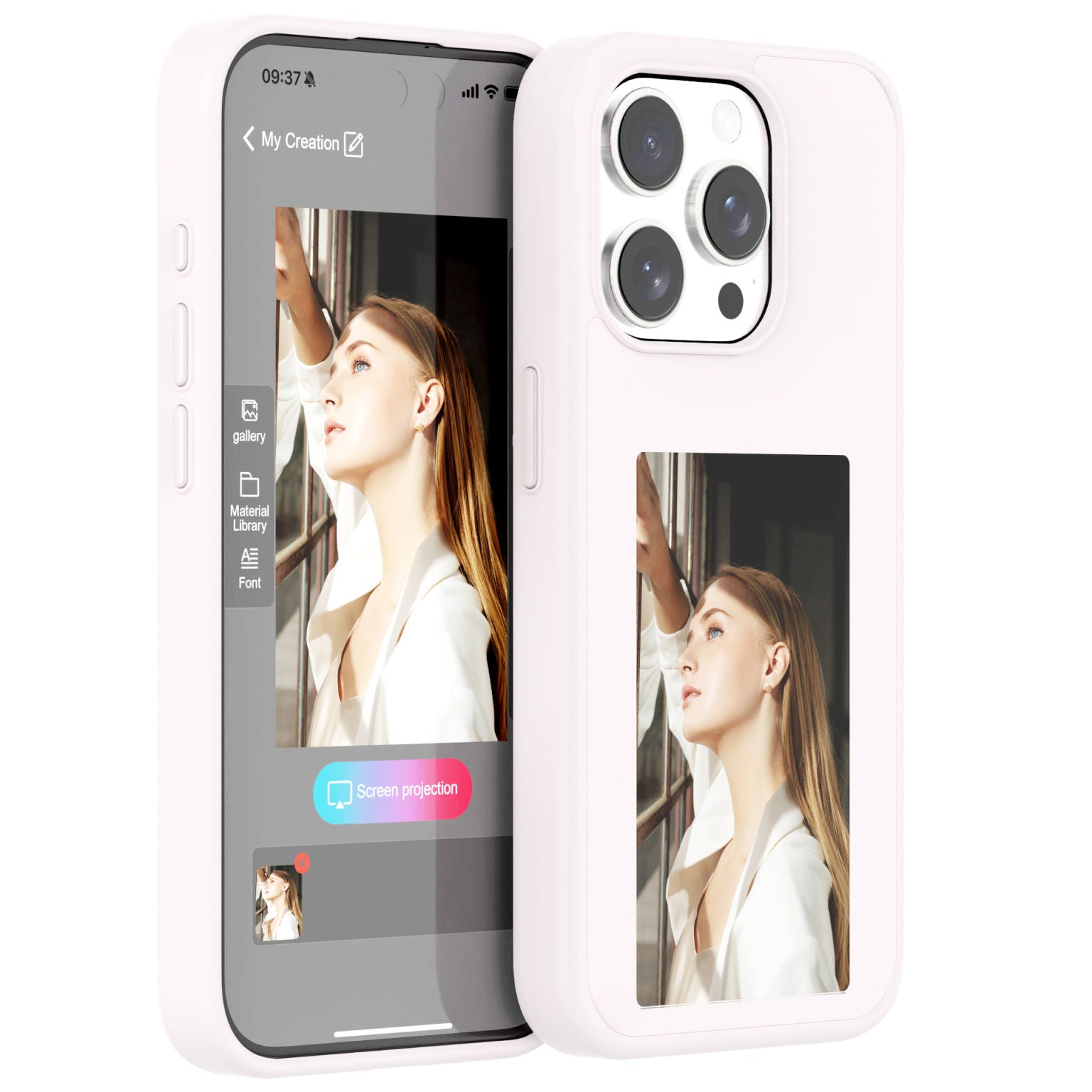 PhotoInk Case - The Original E-Ink Case for iPhone