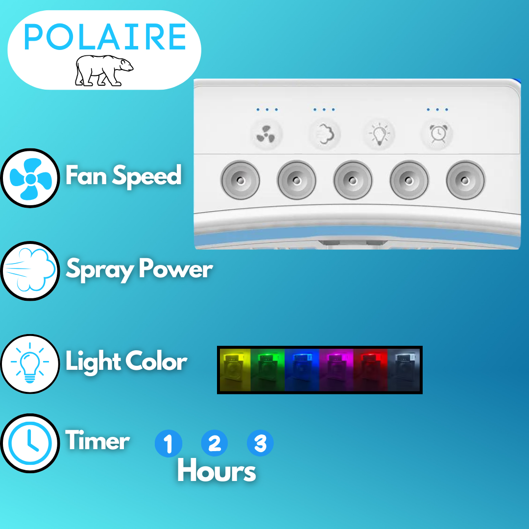 Polaire Ice Mist Fan