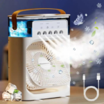 PureBreeze - Portable Humidifier Air Conditioner Fan