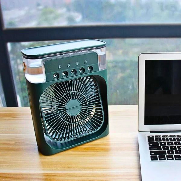 PureBreeze - Portable Humidifier Air Conditioner Fan